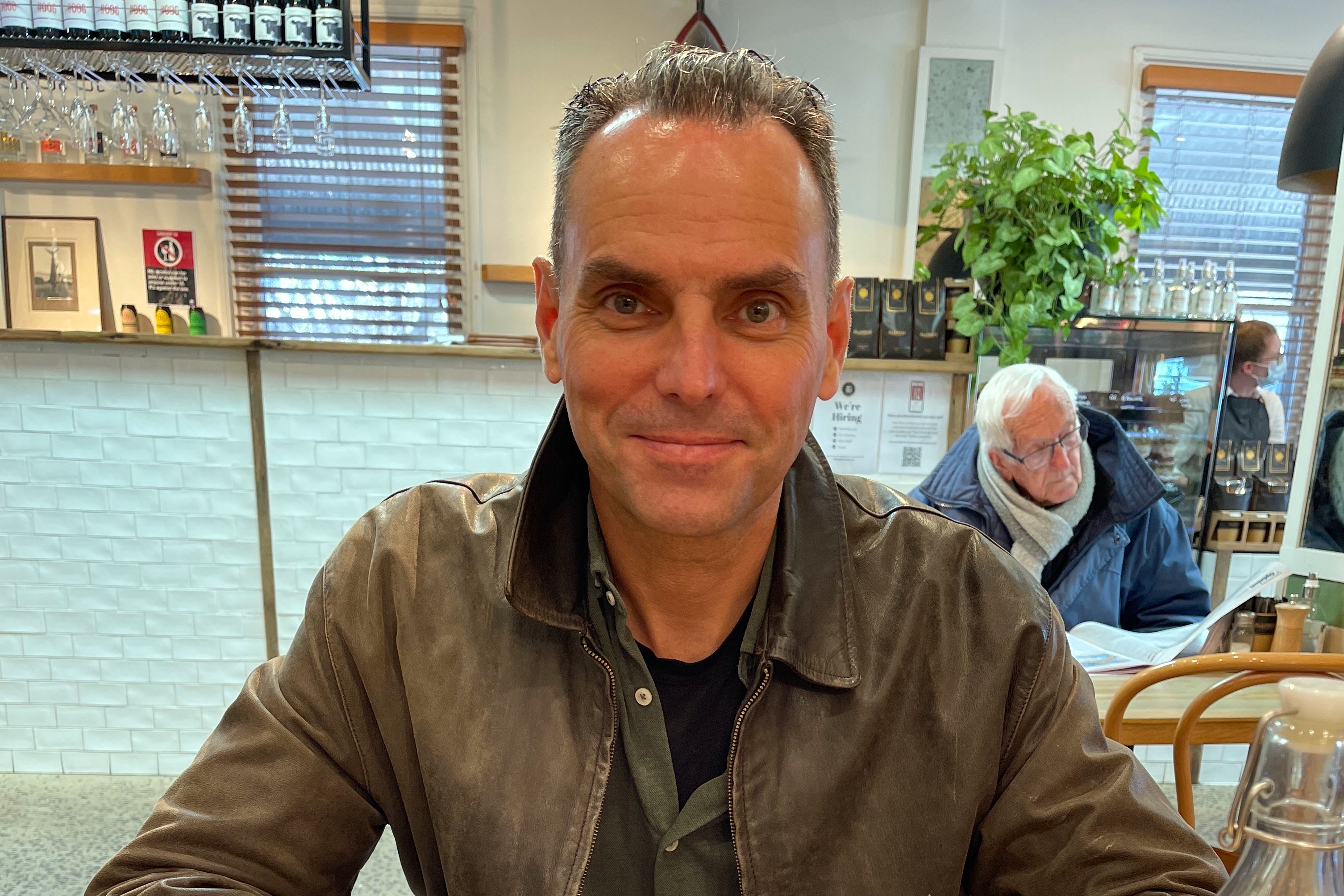 In this undated photo provided by Saffrine Duggan her husband Daniel Duggan poses for a photo at an unknown location in Australia.